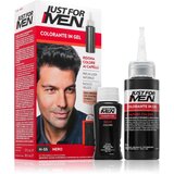 Just_for_men Color Kit tonirana barva za lase za moške H-55 Real Black 1 kos Cene