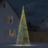 vidaXL Svjetleći stožac za božićno drvce 1544 LED šarene 500 cm | shoptok.hr