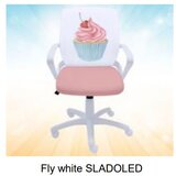  Dečija Stolica Fly White Sladoled | Eponuda.com