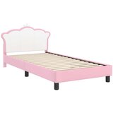  za djecu s uzglavljem Ružičasta 90 x 200 cm PU | shoptok.hr