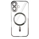 silikonska maska za iphone 16/ srebrna