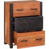 vidaXL Buffeti i komode Smeđa 55 x 30 x 75 cm Masivno bagremovo drvo | shoptok.hr