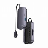 Baseus priklopna postaja USB 3.2 TipC 6v1 4K Padjoy siva WKWJ000113 | Shoptok.si