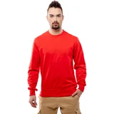 Glano Men's Hoodless Hoodie - red