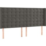  Box spring postelja z vzmetnico temno siva 200x200 cm žamet, (20761266) | Shoptok.si