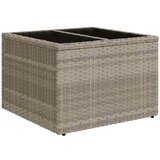 vidaXL 7-dijelni set vrtnih sofa svjetlosivi od poliratana | shoptok.hr