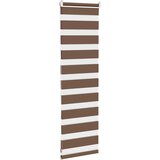 Zebra zavjesa smeđa 50x100 cm širina tkanine 45,9 cm poliester | shoptok.hr