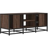 vidaXL TV ormarić boja hrasta 100x35x41 cm konstruirano drvo i metal | shoptok.hr