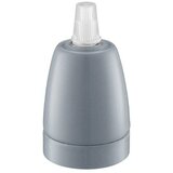  Okov za žarnico E27 (porcelan, siva) Cene