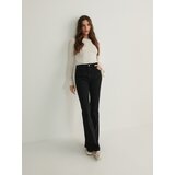 Reserved kavbojke bootcut - črna | Shoptok.si