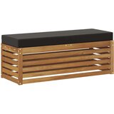  Zunanji stolček klop Masiven les akacije Naravna, (5000269543) | Shoptok.si