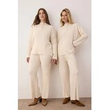 TRENDYOLMILLA ženski set duks-pantalone Twoaw26Au00016, kamen-bež | Eponuda.com