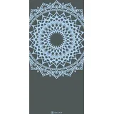 Prostirka za jogu 5 mm, plava Aura Dove Marrakesh, tiskana - 1 Kom.