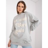 FANCY Sweatshirt-FA-BL-7716.39-light gray | Shoptok.si