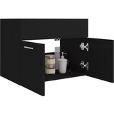 vidaXL ormarić za umivaonik crni 60 x 38,5 x 46 cm od iverice | shoptok.hr