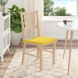  Jastučići za sjedenje 4 pcs Svijetlo žuta 40 x 40 x 3 cm | shoptok.hr