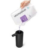 simplehuman Črn jeklen avtomatski dozirnik za milo 266 ml – | Shoptok.si