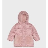 Sinsay Prošivena jakna s kapuljačom i umjetnim krznom | shoptok.hr