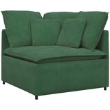  Modularni kutni kauč s jastucima tamnozelene boje 100 cm | shoptok.hr