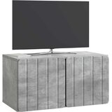TV ormar za zid 59,5 x 31 x 30 cm Betonska siva | Eponuda.com