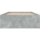  Kreveta siva boja betona 90 x 200 cm | shoptok.hr