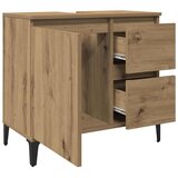 Ormarić za umivaonik boja hrasta artisan 65x33x60 cm drveni | Eponuda.ba