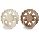 FRIGG® Fairytale Round Silicone 2-Pack Size 1 duda The Ugly Duckling/The Emperors New Clothes 2 kos | Shoptok.si