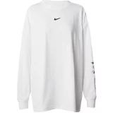 Nike Sportswear Majica 'SWOOSH' črna / bela