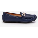 Boto Women's Classic Eco Leather Moccasins Navy Demese | ePonuda.com