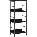  Polica Crni hrast 50 x 33 x 117,5 cm Konstruirano drvo | shoptok.hr