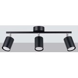  Sollux SL.1128 - Spot svetiljka LEMMI 3xGU10/40W/230V crna | Eponuda.com