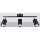  Stropna svetilka LEMMI 3 črna, (21626808) | Shoptok.si