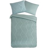 Good Morning Svijetlo zelena posteljina za krevet za jednu osobu/za produženi krevet od mikrovlakana 140x220 cm Pure Zigzag – Cijene