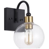 Toolight Elegantni zidni svjetiljka crno-zlatni APP1580-1W | shoptok.hr
