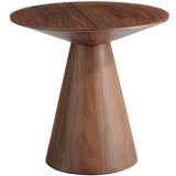 Angel Cerdá Okrogla kotna miza iz orehovega lesa, (20619605) | Shoptok.si