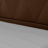 MID.YOU POSTELJA BOXSPRING 180 cm x 200 cm , les, kovina, tekstil rjava | Shoptok.si