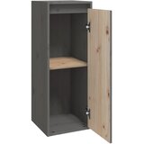  Zidni ormarić sivi 30 x 30 x 80 cm od masivne borovine | shoptok.hr
