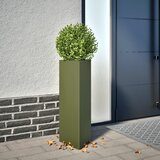  Vrtna sadilica maslinastozelena trokutasta 30x26x75 cm čelična | shoptok.hr
