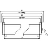 Olimp Sport Električno platno sa daljinskim upravljačem VEGA EL W 180 | ePonuda.com