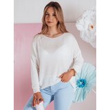 DStreet Sweter damski one size oversize gładki SENZIA ecru Cijene