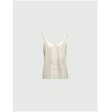 Linea Emme Marella Majice brez rokavov 15161021 Bela Cene