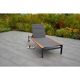 Gardenson Vrtni Ležalnik Paxos, Siva | Shoptok.si