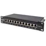 Digitus CAT 6A Patch Panel, shielded, 12-Port, 1HE, 10, black Cijene
