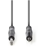COTH23205GY30 Stereo Audio Cable 6.35mm muski na 3.5mm muski, 3m, Dark Grey