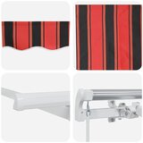  Skrovita tenda Narančasta 300 x 200 cm tkanina | shoptok.hr
