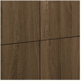 House Nordic Tamno smeđi ormarić u dekoru hrasta 100x140x40 cm Darwin – | shoptok.hr