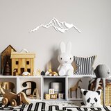Wallity Zidna dekoracija Mountain-10, 67x20cm, Bela | ePonuda.com