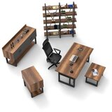 Hanah home set kancelarijskog nameštaja Mn10 ba | ePonuda.com