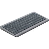 Prestigio Click&amp;Touch, wireless multimedia keyboard for Smart-TV with touchpad embedded into keys, auto-switch between keyboard and touchpad, connect to 5 devices via Bluetooth, USB dongle and Type-C, LED status indicators, built-in battery, space grey color | shoptok.hr