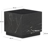 Kave Home Mramorni pomoćni stol 40x40 cm Sorein – | shoptok.hr